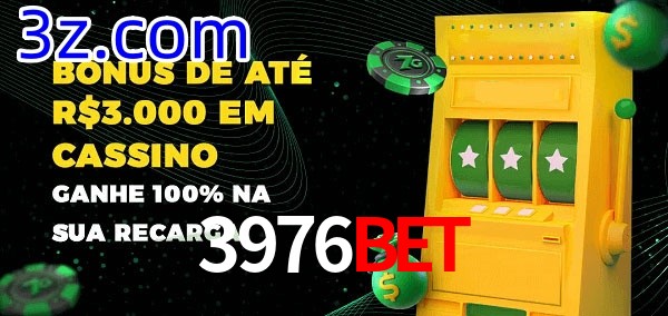 3976Bet melhor bônus de depósito