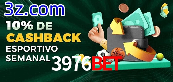 10% de bônus de cashback na 3976Bet