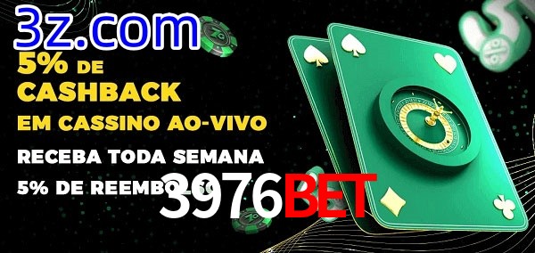 Promoções do cassino ao Vivo 3976Bet